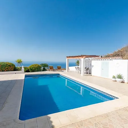 Villavista Mit Meerblick Und Privatem Pool Málaga Exterior foto